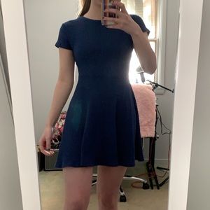 Navy T-shirt dress